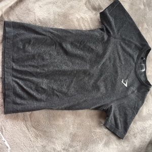 Gymshark women vital seamless tshirt in black marl